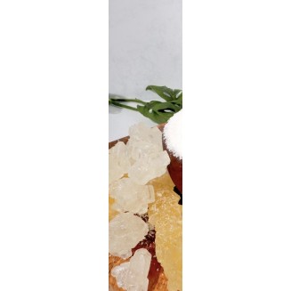 SAFRANLI ÇEKİLMEMİŞ KAYA ŞEKERİ 1 KG