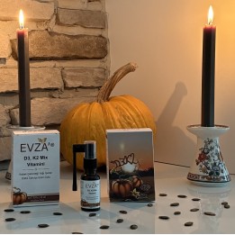 EVZA’ KABAK ÇEKİRDEĞİ YAĞLI D VİTAMİNİ D3K2 20 ML 400 DAMLA